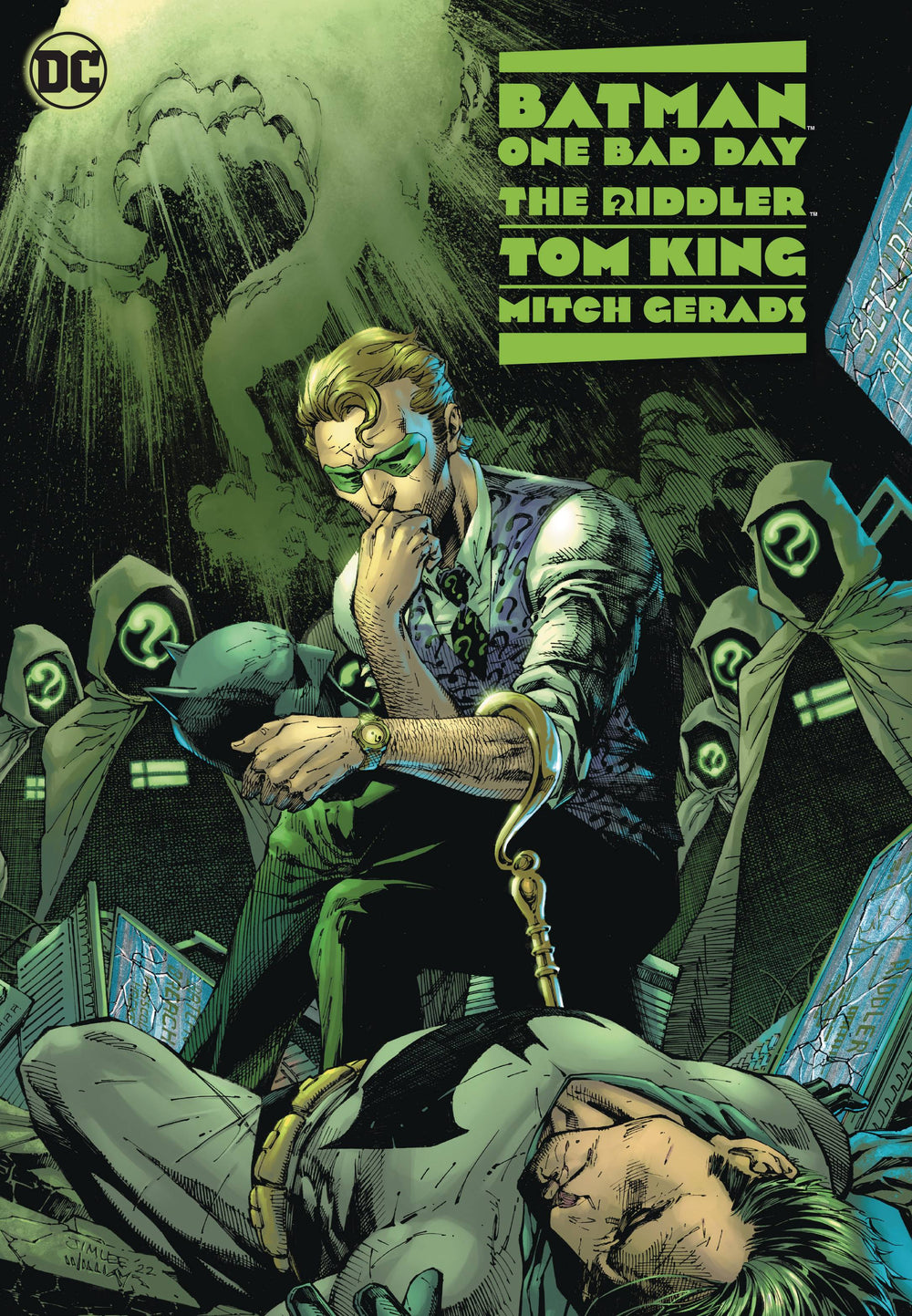 BATMAN DAY 24 BATMAN ONE BAD DAY THE RIDDLER HC VARIANT (MR)