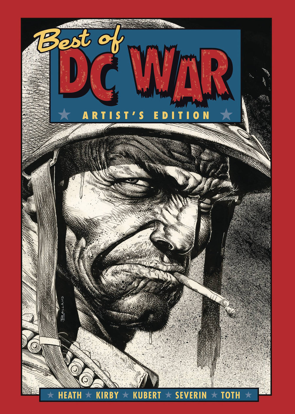 BEST OF DC WAR ARTISTS ED HC HARD COVER