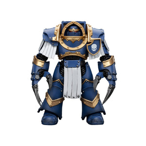 JOYTOY WH 40K ULTRAMARINES TERM LIGHTNING CLAWS 1/18 ACTION FIGURE