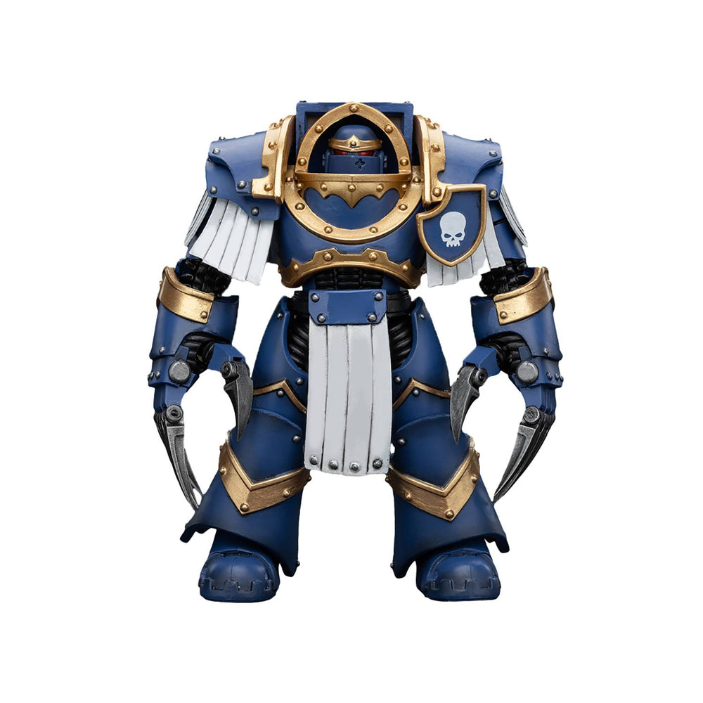 JOYTOY WH 40K ULTRAMARINES TERM LIGHTNING CLAWS 1/18 ACTION FIGURE