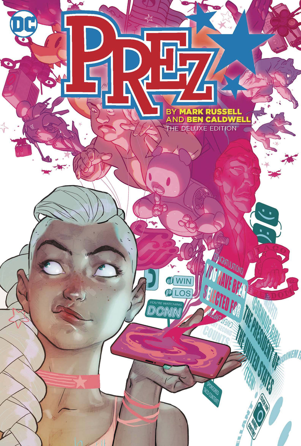 PREZ BY MARK RUSSELL AND BEN CALDWELL THE DELUXE EDITION HC