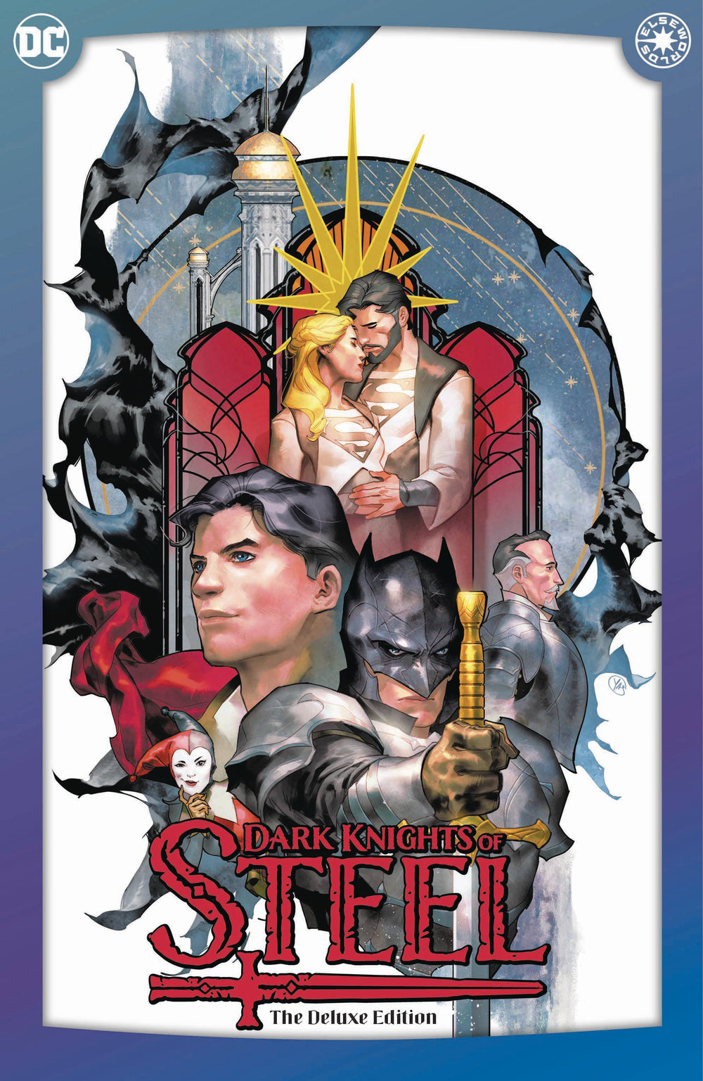 DARK KNIGHTS OF STEEL THE DELUXE EDITION HC BM PUTRI CVR
