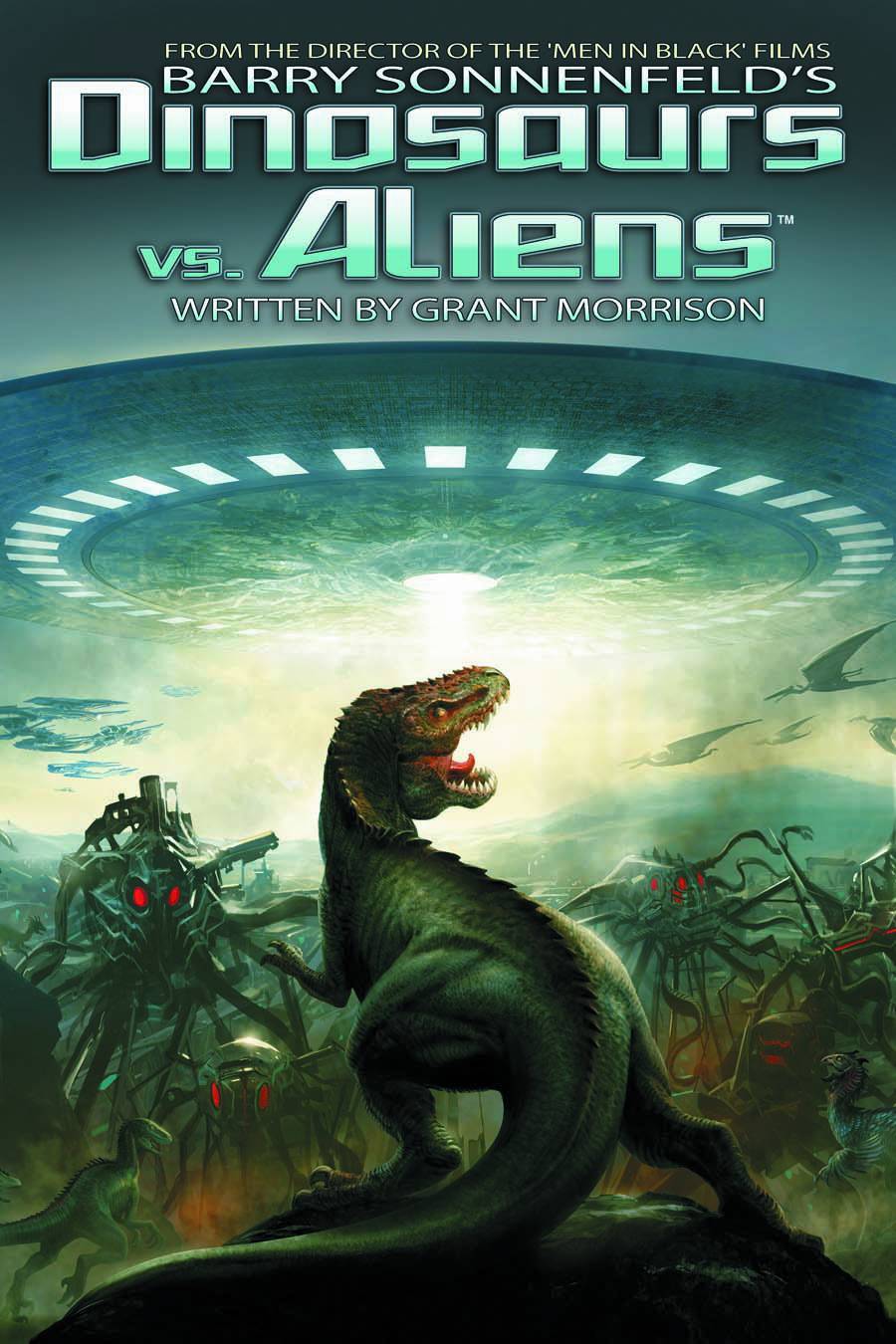 GRANT MORRISON DINOSAURS VS ALIENS HC (C: 0-1-2)