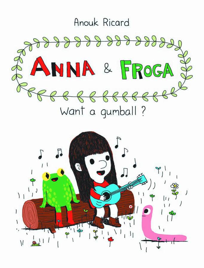ANNA AND FROGA WANT A GUMBALL HC (C: 0-0-1)