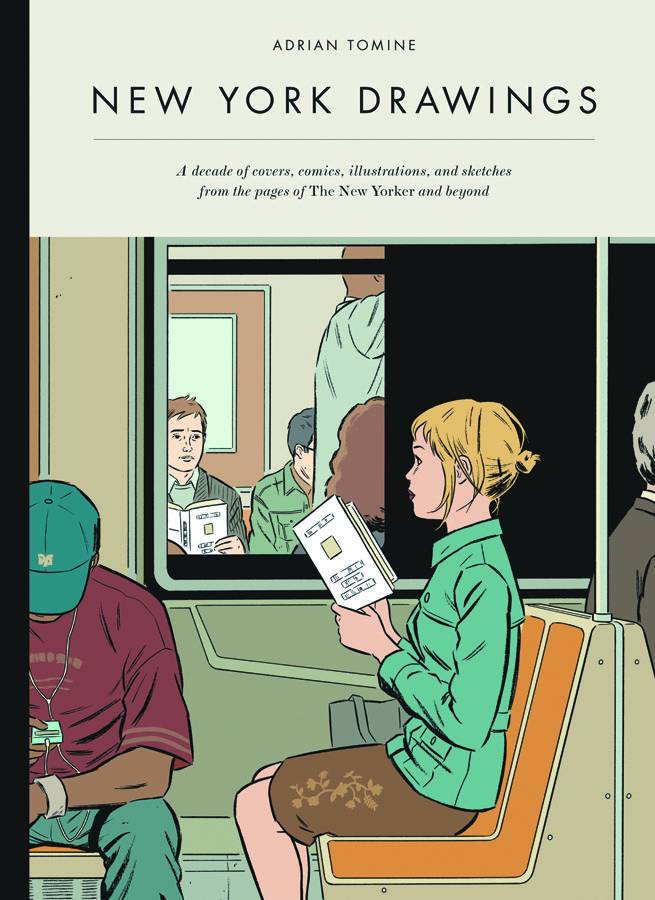 NEW YORK DRAWINGS ADRIAN TOMINE HC (C: 0-0-1)