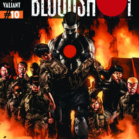 BLOODSHOT #10 HARBINGER WARS REG SUAYAN