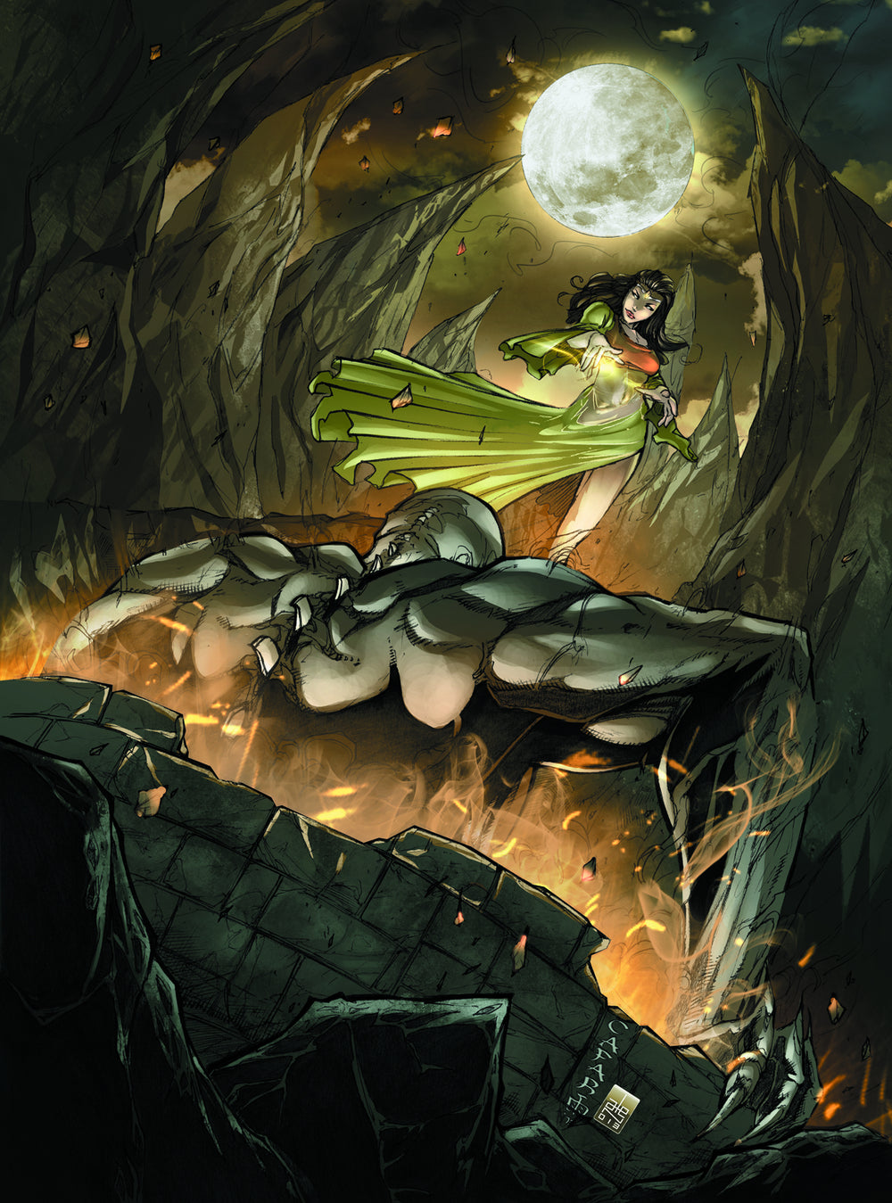 GFT HUNTERS SHADOWLANDS #2 (OF 5) B CVR CAFARO (MR)