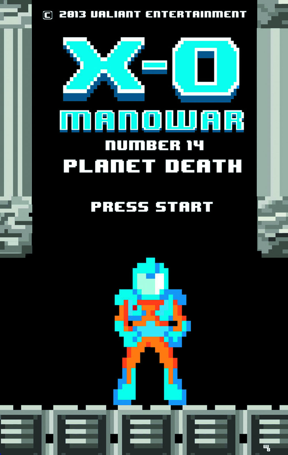 X-O MANOWAR #14 (PD) ORDERALL 8-BIT VAR
