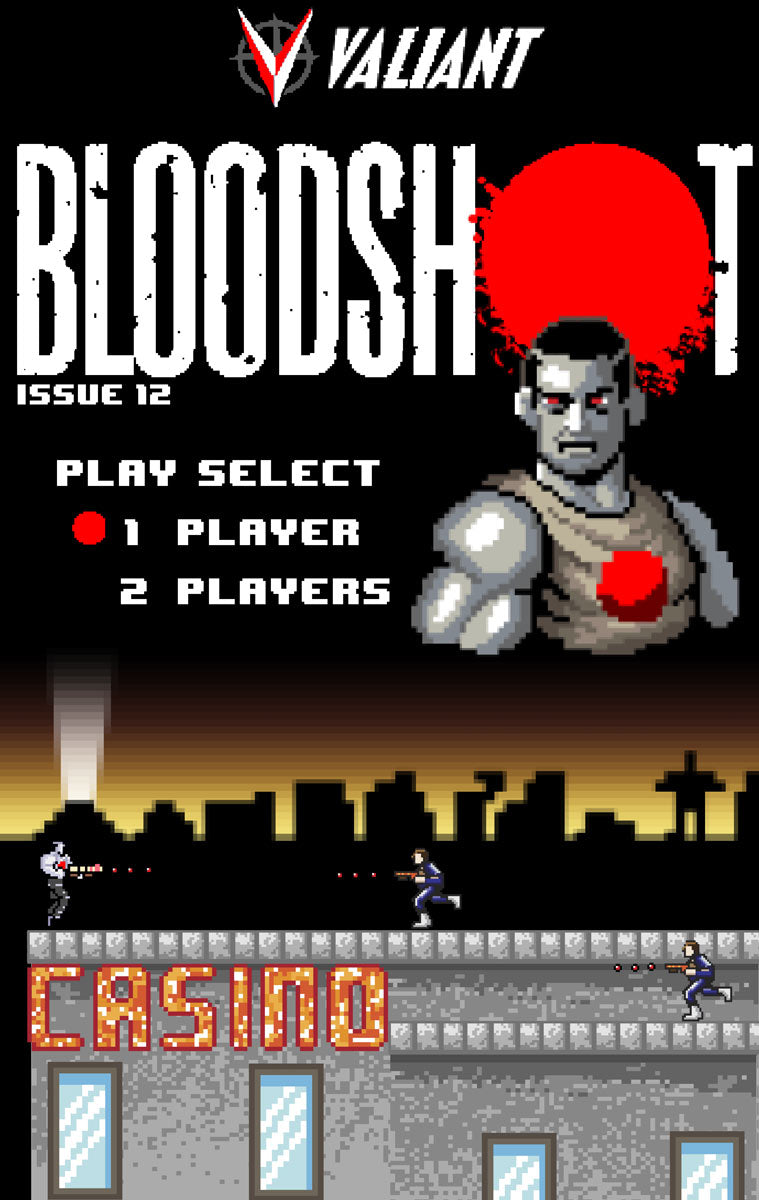 BLOODSHOT #12 HARBINGER WARS ORDERALL 8-BIT VAR