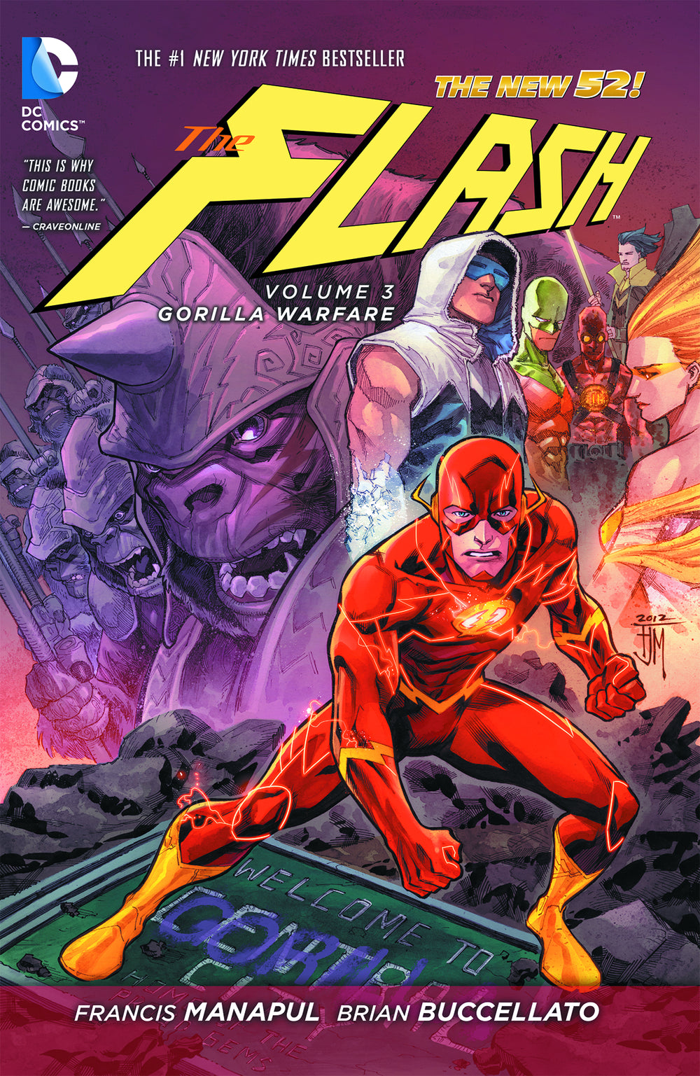 FLASH HC VOL 03 GORILLA WARFARE (N52)