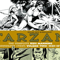 TARZAN RUSS MANNING NEWSPAPER STRIPS HC VOL 02 1969-1971