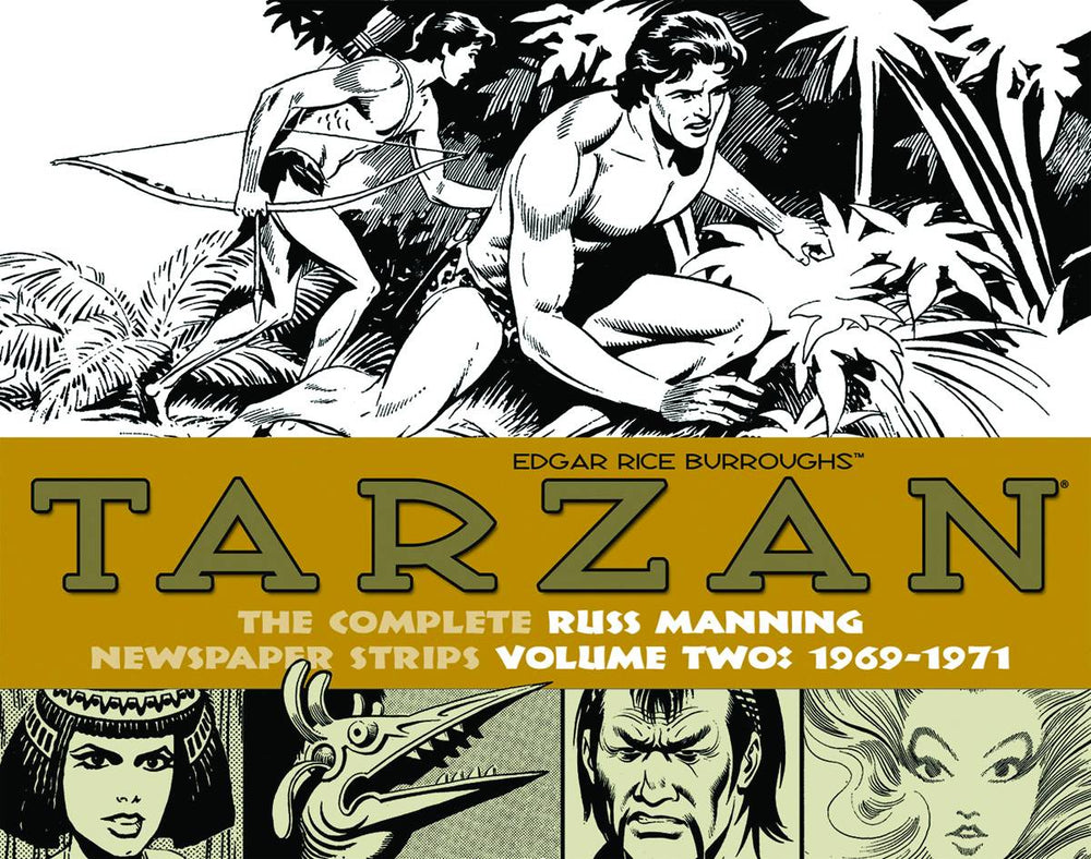 TARZAN RUSS MANNING NEWSPAPER STRIPS HC VOL 02 1969-1971