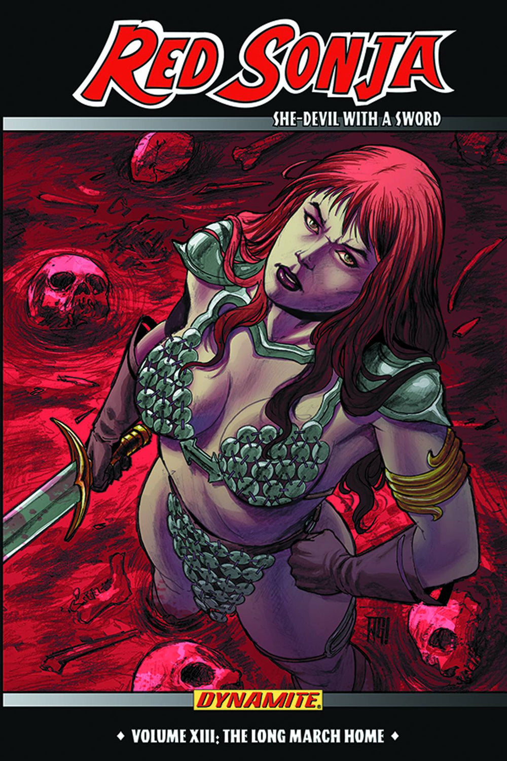 RED SONJA SHE DEVIL TP VOL 13 THE LONG MARCH HOME (C: 0-1-2)