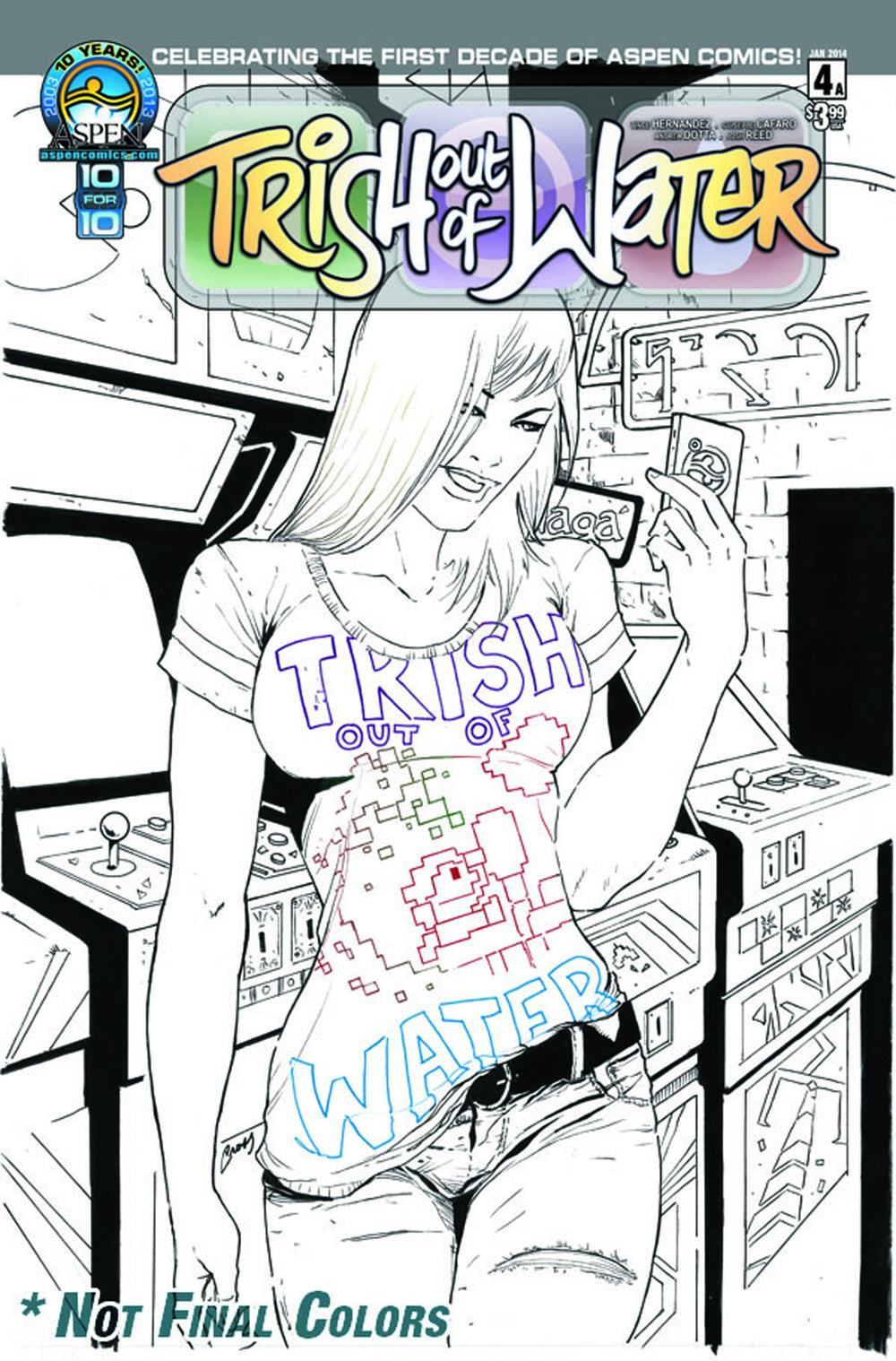 TRISH OUT OF WATER #4 DIRECT MARKET CVR A