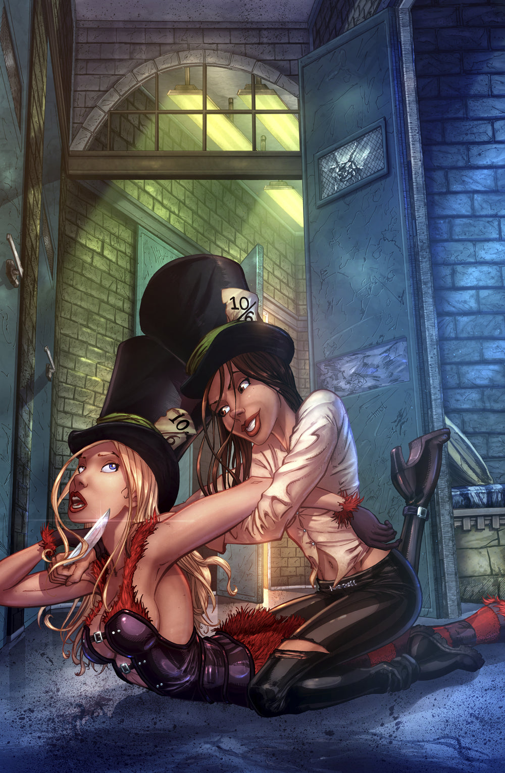 GFT WONDERLAND ASYLUM #4 (OF 5) C CVR EHNOT