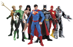 DC COMICS NEW 52 JUSTICE LEAGUE AF 7 PK BOX SET