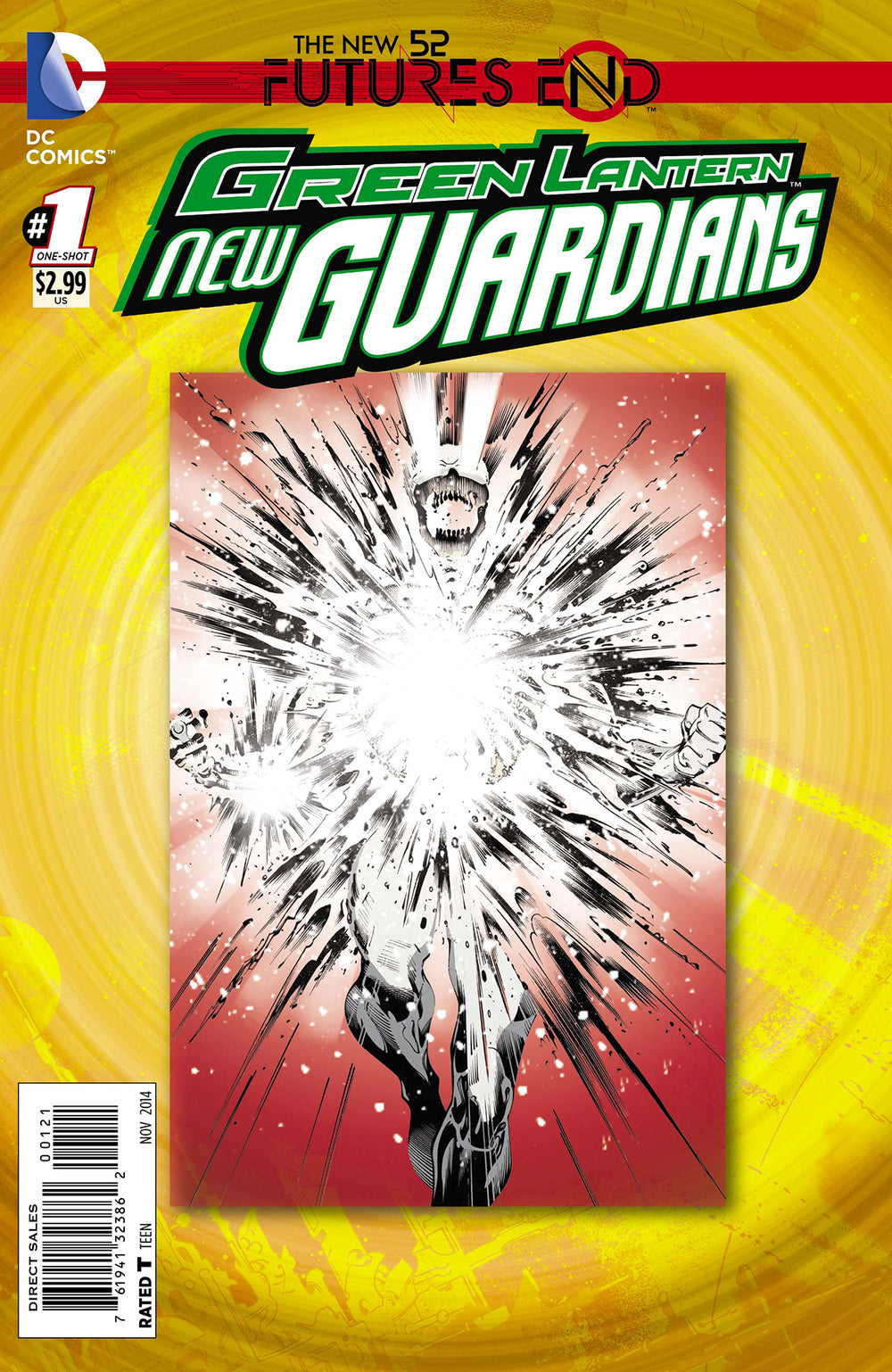 GREEN LANTERN NEW GUARDIANS FUTURES END #1 STANDARD ED
