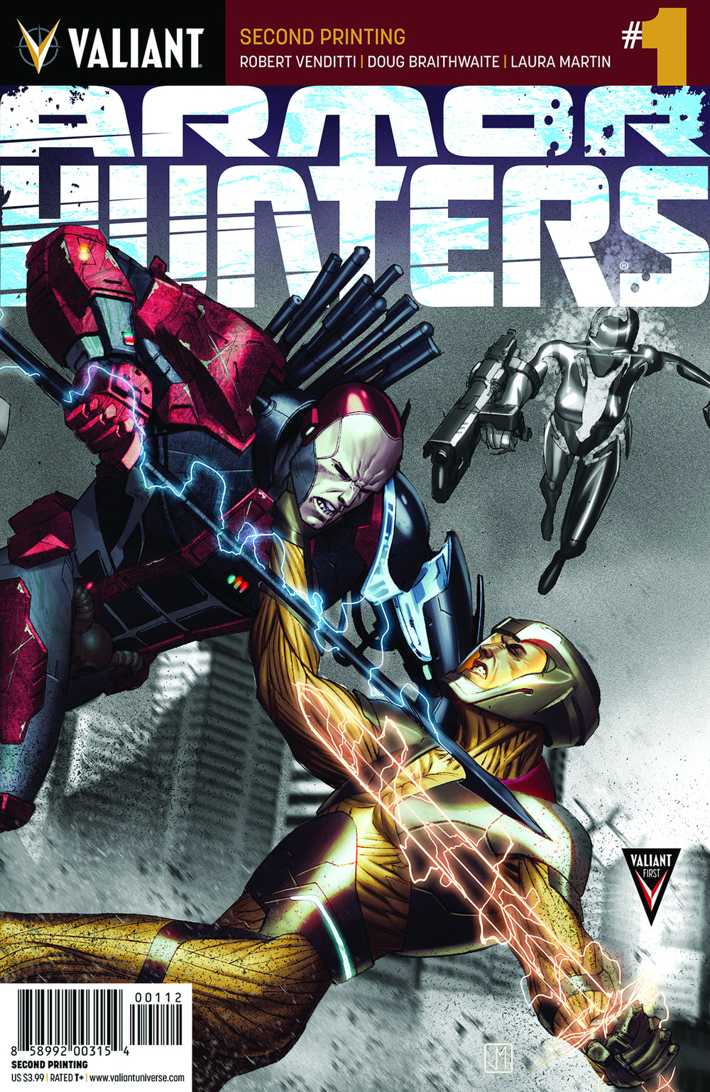 ARMOR HUNTERS #1 (OF 4) 2ND PTG (PP #1132)