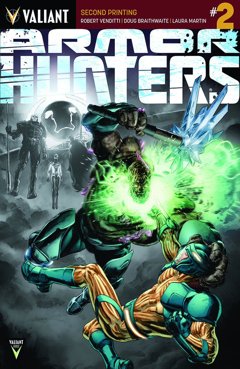 ARMOR HUNTERS #2 (OF 4) 2ND PTG (PP #1136)