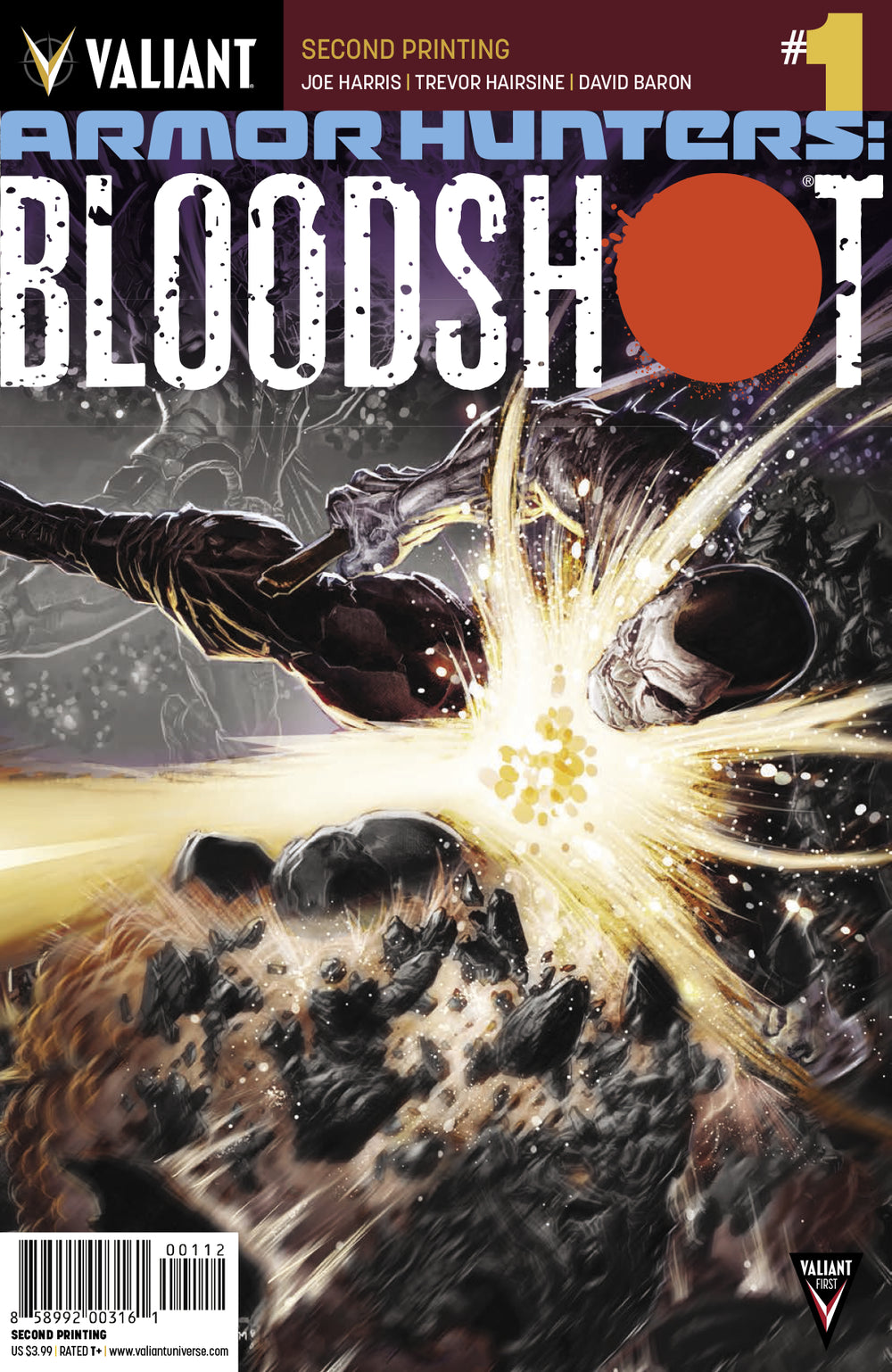 ARMOR HUNTERS BLOODSHOT #1 (OF 3) 2ND PTG
