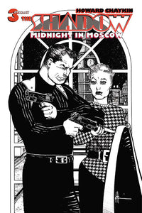 SHADOW MIDNIGHT MOSCOW #3 (OF 6) RARE CHAYKIN B&W INCV (NET)