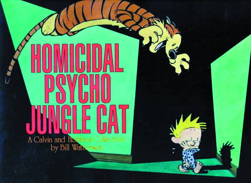 CALVIN & HOBBES HOMICIDAL PSYCHO JUNGLE CAT SC NEW PTG