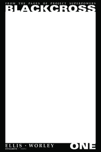 PS BLACKCROSS #1 (OF 6) BLANK AUTHENTIX CVR