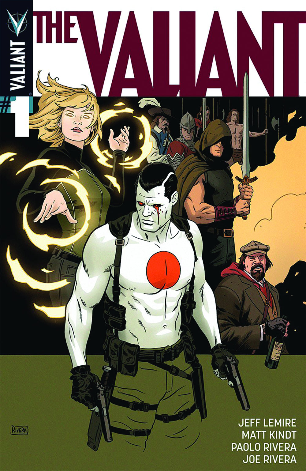 THE VALIANT #1 (OF 4) 2ND PTG (PP #1158)