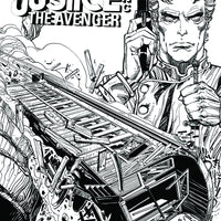 JUSTICE INC AVENGER #1 35 COPY SIMONSON B&W INCV (NET)