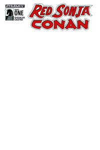 RED SONJA CONAN #1 (OF 4) CVR D BLANK AUTHENTIX ED