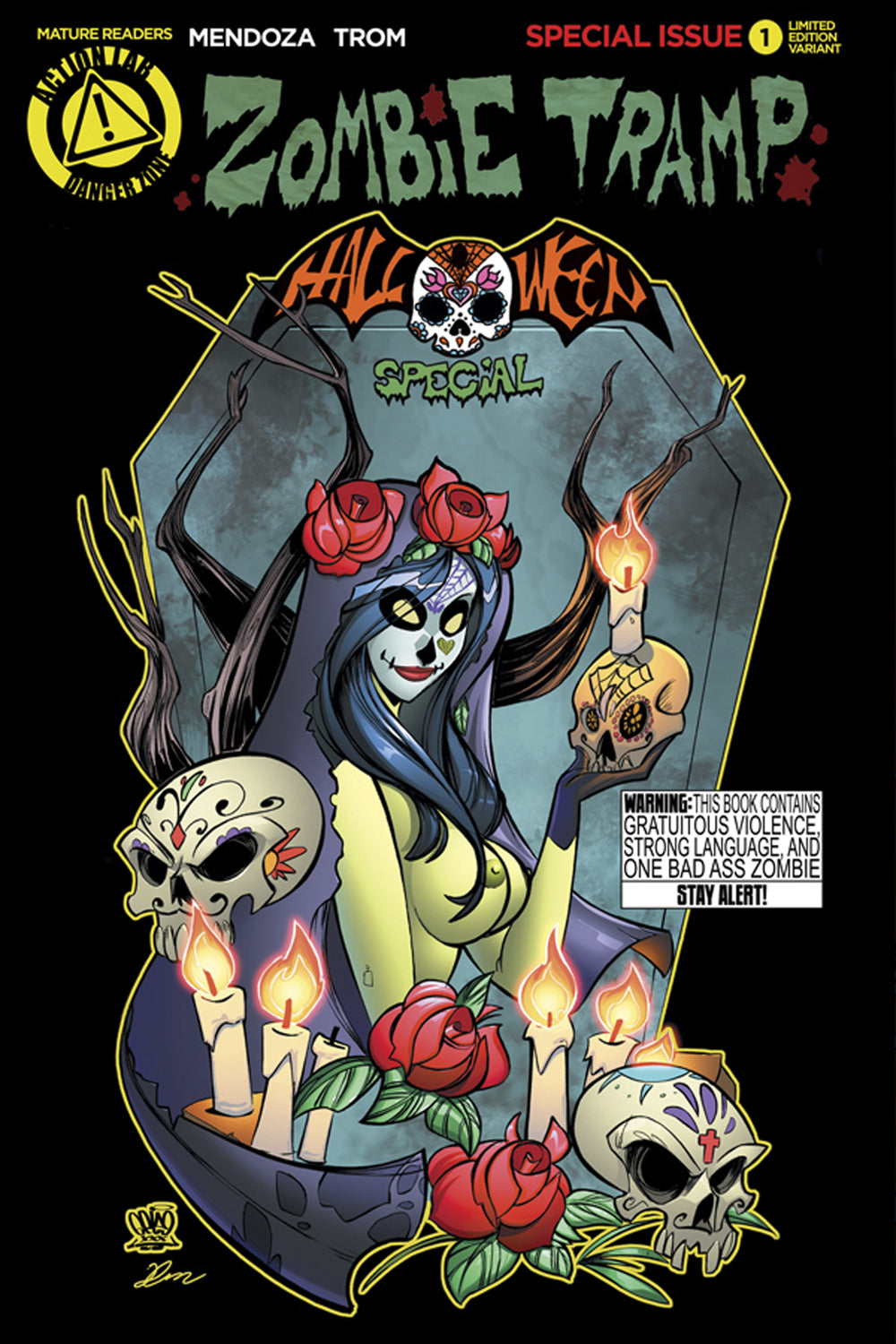 ZOMBIE TRAMP HALLOWEEN SP ONE SHOT TROM RISQUE VAR (MR)