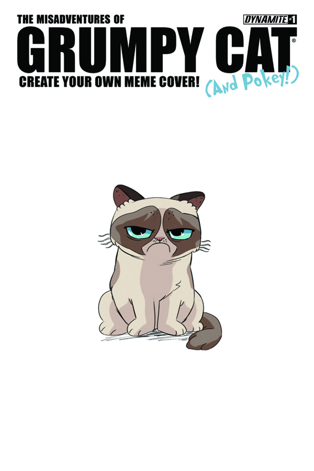 GRUMPY CAT #1 (OF 3) CVR F CREATE YOUR OWN MEME ED