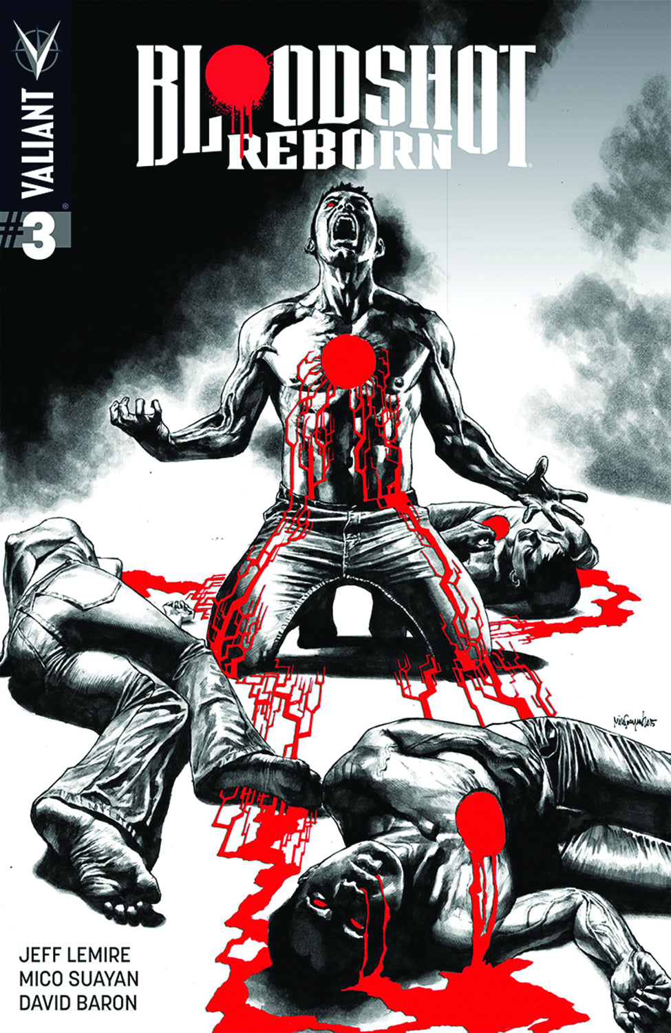 BLOODSHOT REBORN #3 2ND PTG (PP #1190)