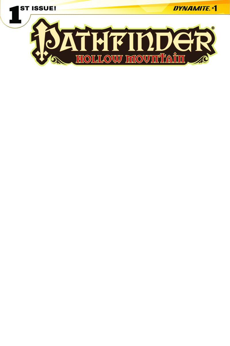 PATHFINDER HOLLOW MOUNTAIN #1 (OF 6) CVR E BLANK AUTHENTIX