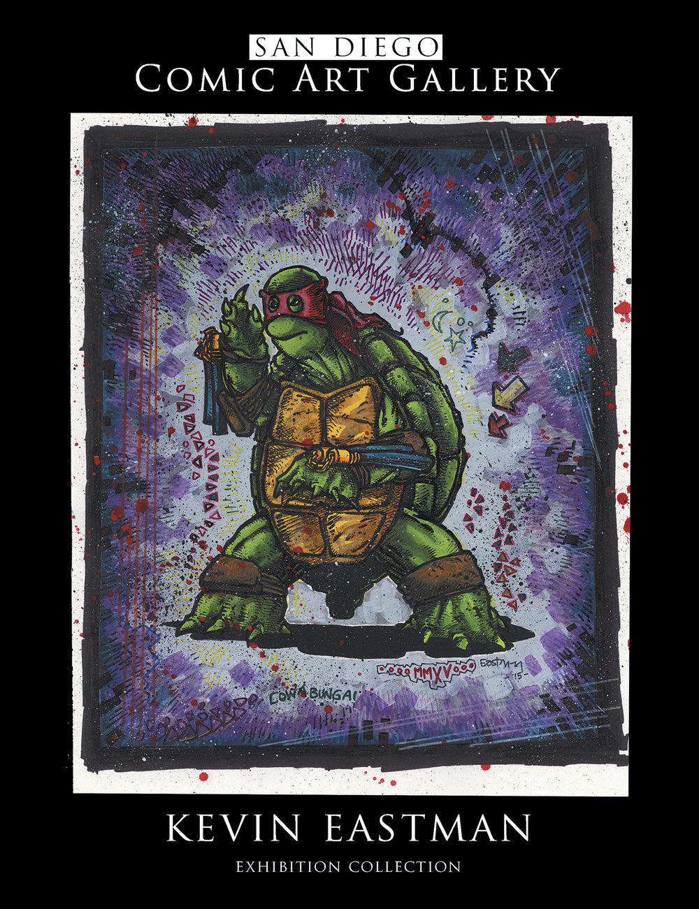 SDCC ART GALLERY KEVIN EASTMAN COLL TP