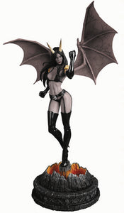 WOMEN DYNAMITE PURGATORI STATUE B&W ED