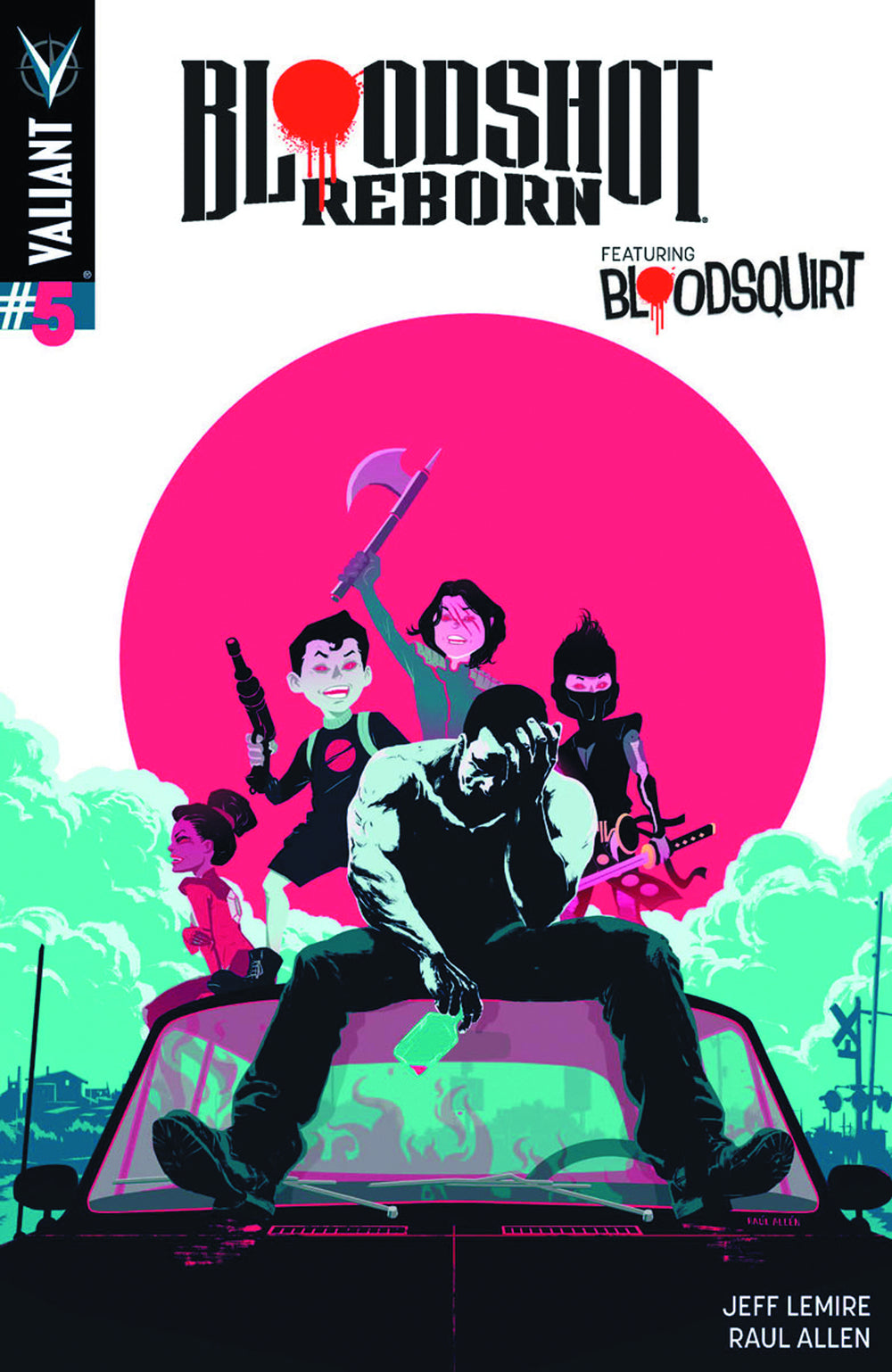 BLOODSHOT REBORN #5 2ND PTG (PP #1195)
