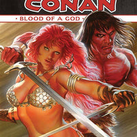 RED SONJA CONAN BLOOD OF A GOD HC (C: 0-1-2)