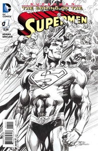 SUPERMAN THE COMING OF THE SUPERMEN #1 (OF 6) VAR ED