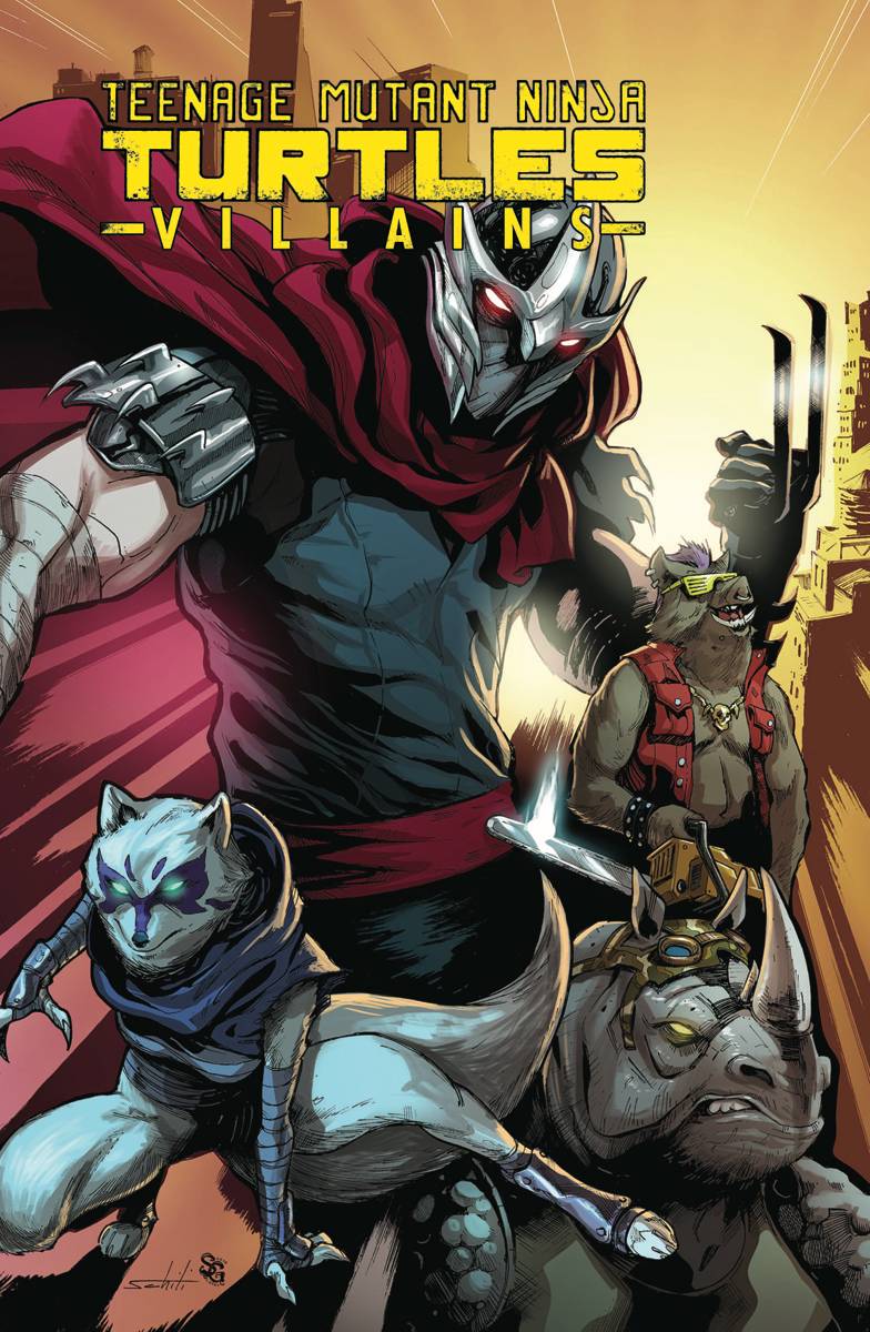TEENAGE MUTANT NINJA TURTLES VILLAINS COLL HC