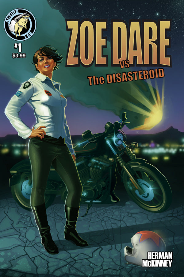 ZOE DARE VS DISASTEROID #1 CVR A HERMAN