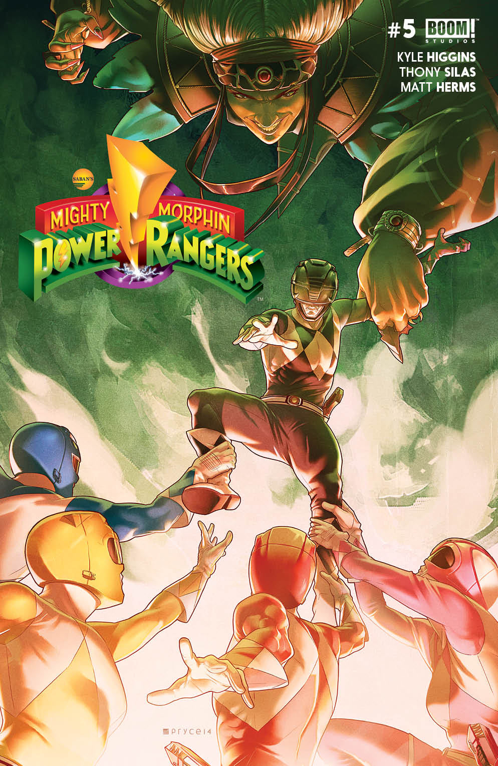 MIGHTY MORPHIN POWER RANGERS #5 MAIN CVR