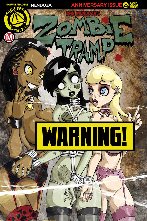 ZOMBIE TRAMP ONGOING #25 CVR B MENDOZA RISQUE (MR)