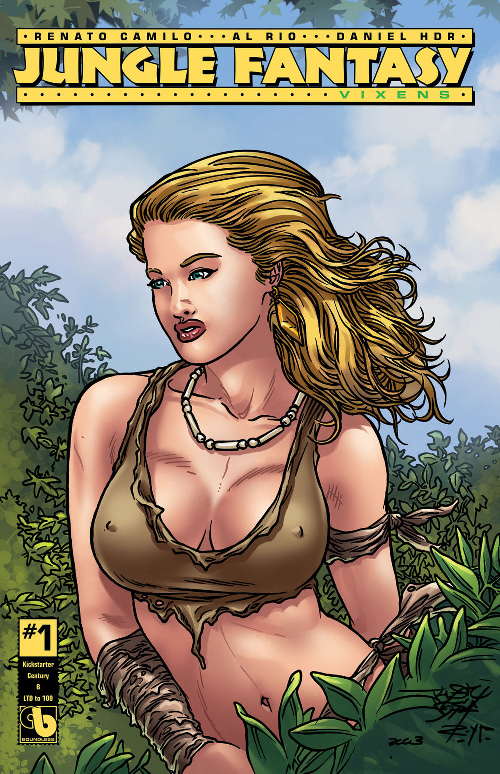 JUNGLE FANTASY VIXENS #1 (OF 2) KICKSTARTER CENTURY SET (MR)