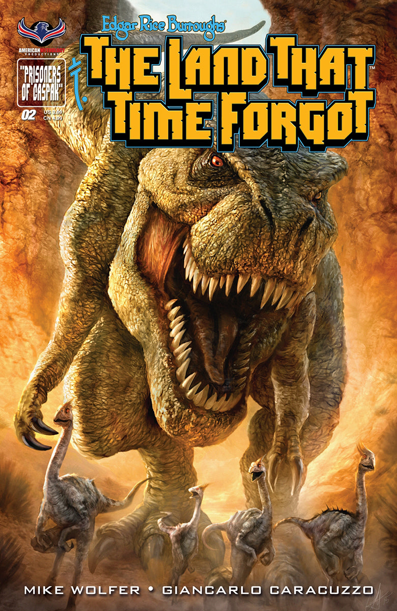 ERB LAND THAT TIME FORGOT #2 PAINTED SUB CVR