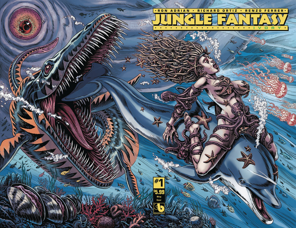 JUNGLE FANTASY IVORY #1 WRAPAROUND CVR (MR)