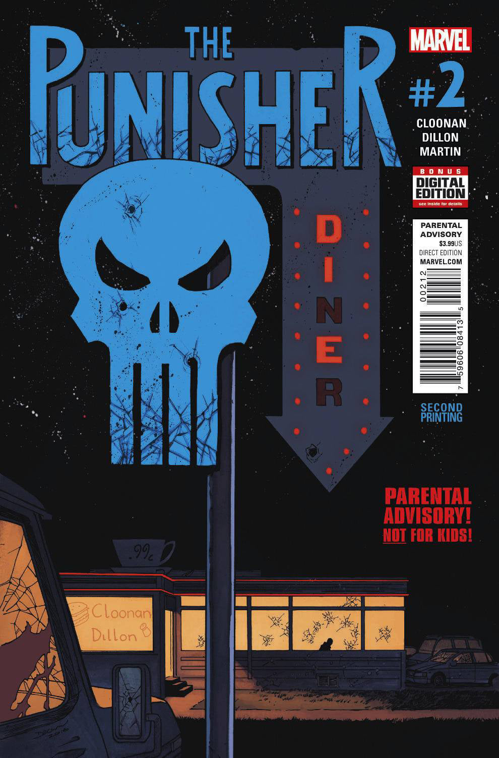 PUNISHER #2 SHALVEY 2ND PTG VAR
