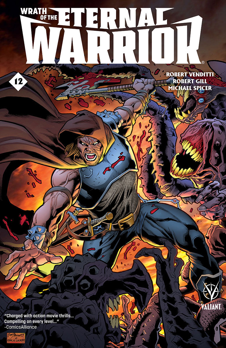 WRATH OF THE ETERNAL WARRIOR #12 CVR B BENNETT