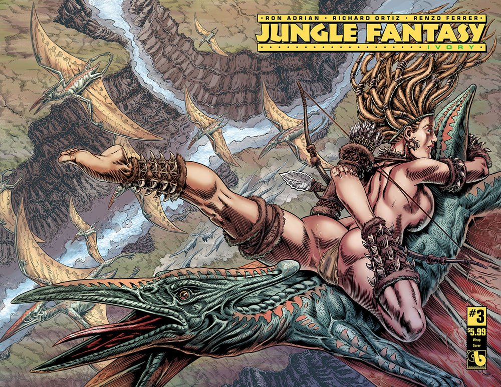 JUNGLE FANTASY IVORY #3 WRAP CVR (MR)