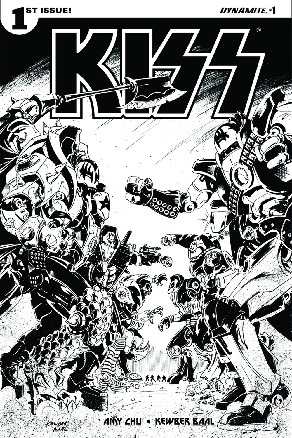 KISS #1 CVR J 10 COPY BAAL B&W INCV (NET)